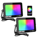 Axyaa RGB Smart Floodlight: 16 Million Colors, Adjustable, Wireless Connectivity