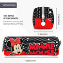 Axyaa Mickey Minnie Pencil Case Pouch - Big Capacity Zipper Bag for Students