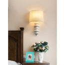 Axyaa Spiral Solid Wood Wall Lamp for Living Room, Study, Bedroom, Corridor