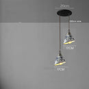 Axyaa Ceramic LED Pendant Lamp Modern Minimalist Home Indoor Decor Lighting
