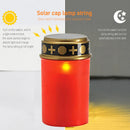 Axya Solar Candle Light: Rainproof Flameless Outdoor Lighting for Halloween Decor