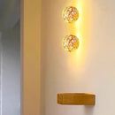 Axyaa Glass Ball Wall Lamp for Hotel and Home Interior Decor