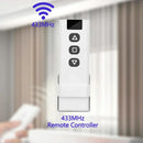 Axyaa Smart Curtain Shutter Module: WiFi & 433MHz Control for Alexa & Google Home