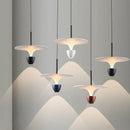 Axyaa Nordic LED Chandelier: Minimalist Bedroom Lighting Fixture