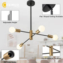 Axyaa Satellite Chandelier Ceiling Light Fixture for Modern Home Decor