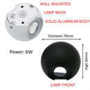 Axyaa Outdoor Waterproof Wall Sconce - 6W Up and Down Lights for Porch and Garden Indoor Decor