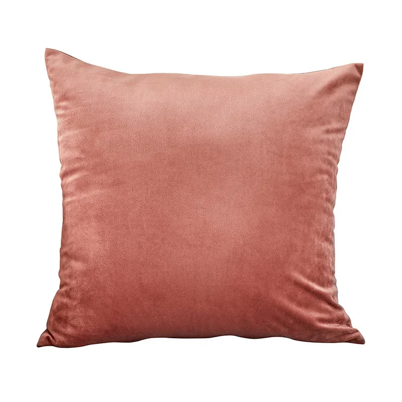 Soft Velvet Square Pillow Cover for Home Decor, 45x45cm, Axyaa Brand