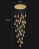 Axyaa LED Pendant Light Chandeliers for Modern Home Decor & Indoor Lighting