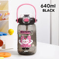 Axyaa Dinosaur Plastic Water Bottle with Handle