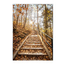 Nordic Forest Wildlife Wall Art Print by Axyaa