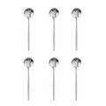 Axyaa Mini Stainless Steel Tea Spoon Set for Coffee, Tea, and Sauces