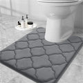 Axyaa Soft Memory Foam Bathroom Mat - Non-slip, Absorbent, Washable Rug
