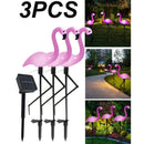 Axyaa Flamingo Solar Garden Lights: Waterproof LED Stake for Outdoor Pathway Decor