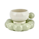 Axyaa Nordic Style Ceramic Coffee Cups & Saucers Set - Exquisite Tea Tableware