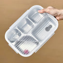 Axyaa Stainless Steel Bento Lunch Box with Lid | Durable Food Container for Kids