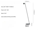 Axyaa Modern Sensing Floor Lamp with Rotating Feature