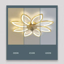 Axyaa Luxury Modern Ceiling Fan Lamp for Living & Dining Room