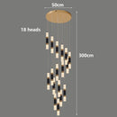 Axyaa Nordic Stair Chandelier, Living Room Pendant Lights, Ceiling Light - Indoor Lighting