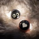 Axyaa Night Light Alarm Clock with Cute Expression, Voice Control, Thermometer, Multifunctional Home Product