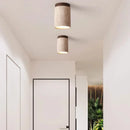 Axyaa Stone Travertine Ceiling Lamp Flush Mount Indoor Lighting Fixture