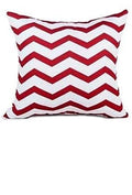 Axyaa Wine Red Square Throw Pillow Cover 45x45 - Autumn Decor Pillowcase