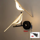 Axyaa Chinese Magpie LED Wall Lamp Ceiling Light Touch Switch for Home Decor