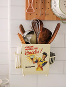 Axya French Vintage Tableware Storage Bucket Kitchen Shelf Set