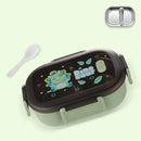 Axyaa Stainless Steel Bento Box 900ML - High Capacity Sealed Food Container