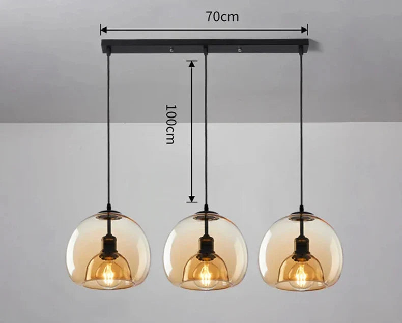Axyaa Nordic Pendant Light Chandelier for Dining Room and Living Room