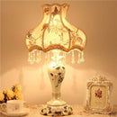 Axya Nordic Resin LED Table Lamp - Modern European Palace Decor, Indoor Lighting.