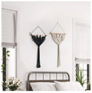 Nordic Bat Macrame Tapestry Dream Catcher for Bedroom Wall Decor by Axyaa