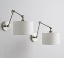 Axya Adjustable Long Arm Bedside Wall Lamp