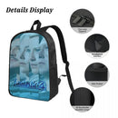 Axyaa Fantastic Four Movie School Bag Set with Lunch Box & Pencil Box