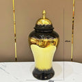 Axyaa European Style Ceramic Vase - 45cm Large Handcrafted Foyer Decoration & Storage Jar