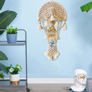 Axyaa Nordic Hot Air Balloon Macrame Tapestry for Boho Room Decor