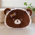 Axyaa Rural Style Animal Plush Pillow - Cute Sofa Cushion for Home and Dormitory