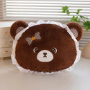 Axyaa Rural Style Animal Plush Pillow - Cute Sofa Cushion for Home and Dormitory
