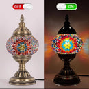 Axyaa Handmade Glass Mosaic Table Light for Home and Hospitality Settings