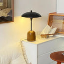 Axyaa Solid Wood Floor Lamp LED Light for Vintage Living Room Bedroom Study