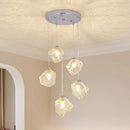 Axyaa LED Ceiling Lamp Chandelier for Modern Bedroom & Dining Room