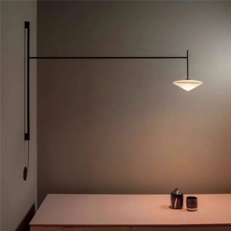 Axyaa Rocker Arm Wall Lamp for Living Room, Art Studio & Corridor