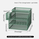 Axyaa Multi-Layer File Rack & Desk Organizer for Office, Bookshelf & Document Storage