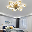 Axya Nordic Black Ceiling Fan Light Remote Control