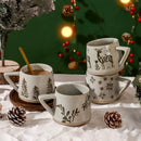 Axya Ceramic Handgrip Coffee Mug - Heat-resistant, Ideal for Home & Office