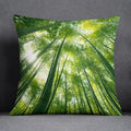 Axyaa Bamboo Forest Pillow Cover Series for Home Office Bedroom Sofa Car