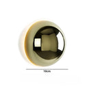 Axyaa Nordic LED Wall Lamp: Modern Circular Lighting for Bedroom, Living Room, Corridor, Staircase