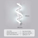Axyaa LED Pendant Light: Modern Bedroom Hanging Lamp Fixture - Gold Black