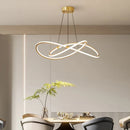 Axyaa LED Chandelier: Modern Ceiling Lights Fixture for Home Lighting, Living Room, Dining Room, Bedroom