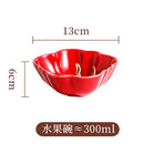 Axyaa Tomato-Shaped Ceramic Tableware Set