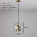 Axyaa Retro Pendant Lamp Mesh Glass Ball Chandelier Home Decor Light
